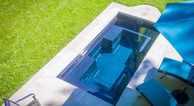 Overhead Geometric Pool